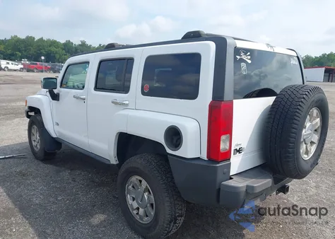 2008 Hummer H3 Suv из США, поврежденный, VIN 5GTEN13E688202822